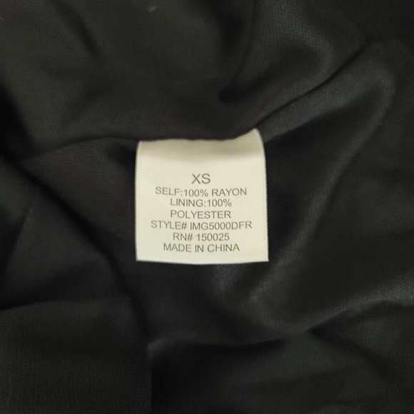 Blue Rain Womens Size XS Swiss Dot Babydoll Tiered Dress Black Dark Academia Top - Picture 10 of 11